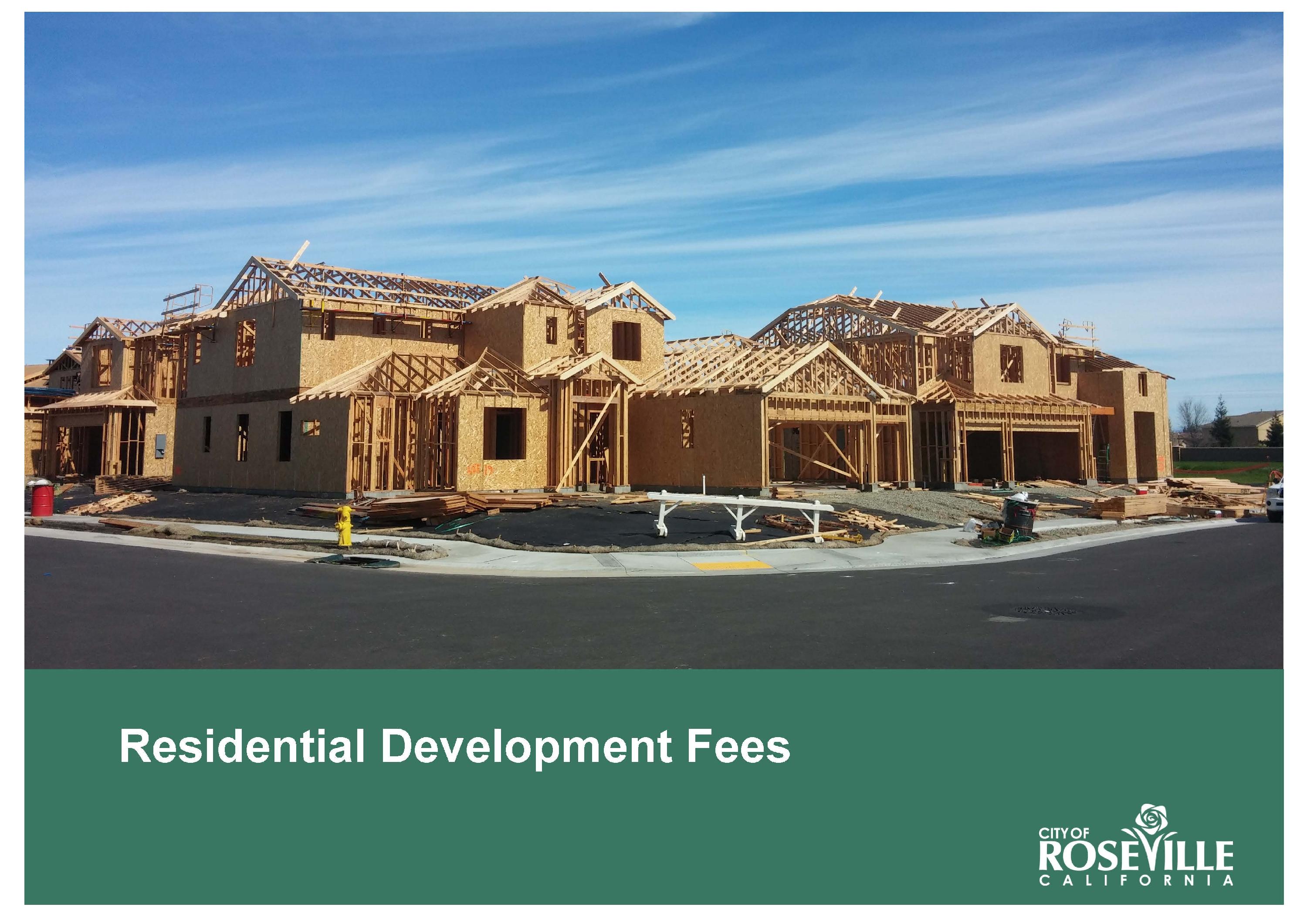 Picture for Residential Fee Booklet